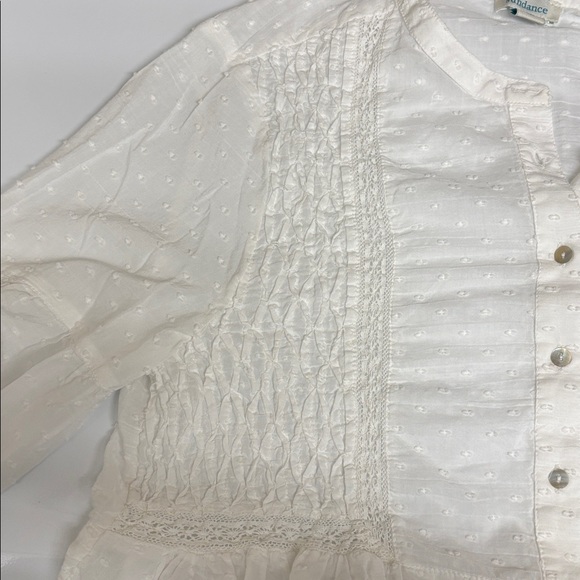 Sundance White Eyelet Blouse - Picture 5 of 8